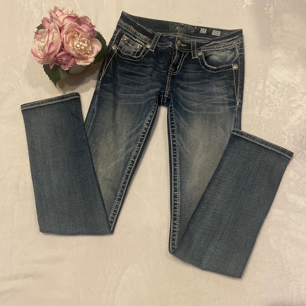 MISS ME Size 25 Signature Skinny Jeans